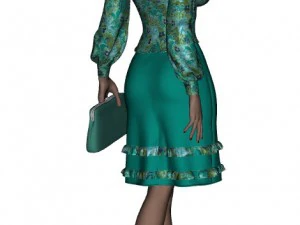 woman 1 3D Model