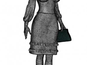 woman 1 3D Model