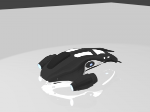 spaceship 3Dモデル