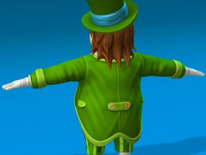 cartoonman rigged 3D Model