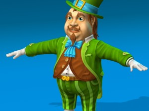 cartoonman rigged 3D मॉडल