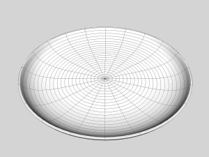chinese porcelain dinner plate 3D Model