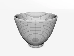 chinese porcelain - tea cup 3D Model