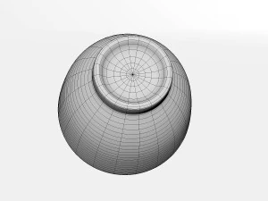 chinese porcelain - tea cup 3D Model
