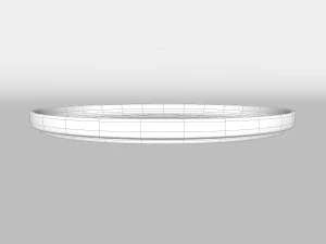chinese porcelain - tea set tray 3D Model