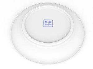 chinese porcelain - rice soup bowl set 3D Model