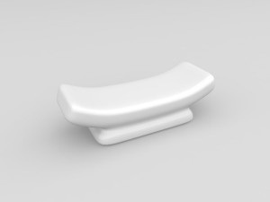 ivory chopsticks Model 3D