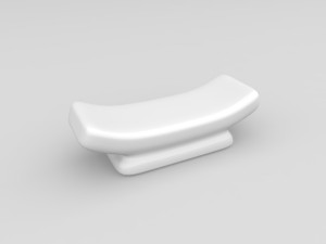 ceramic chopstick rest 3Dモデル