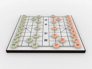 scacchi cinesi - xiangqi Modello 3D