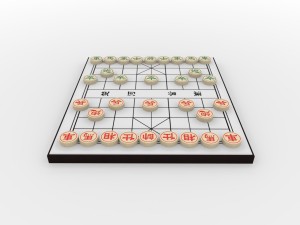 chiness chess - xiangqi 3D Model