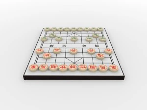 chiness chess - xiangqi 3D Model