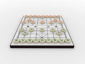 chiness chess - xiangqi 3D Model
