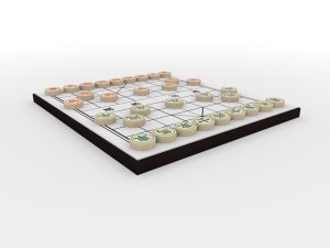 chiness chess - xiangqi 3D Model