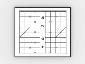 chiness chess - xiangqi 3D Model