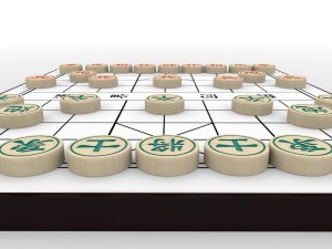 chiness chess - xiangqi 3D Model