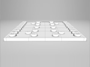 chiness chess - xiangqi 3D Model