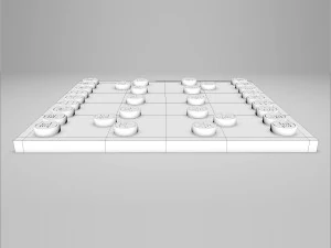 chiness chess - xiangqi 3D Model