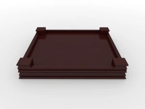 chiness chess - xiangqi with table 3D Model