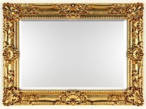 classic style mirror 3D Model