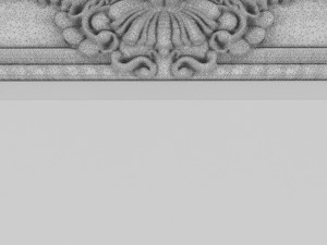 classic style mirror Modello 3D