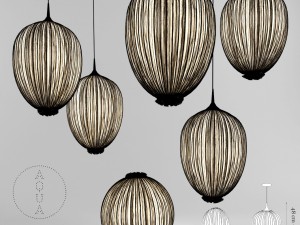 aqua-creations dippatable lamp or pendant Modello 3D