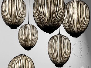 aqua-creations dippatable lamp or pendant Modello 3D