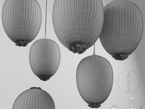 aqua-creations dippatable lamp or pendant Modello 3D