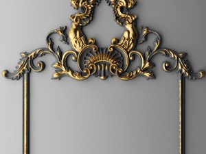 molding frame Model 3D