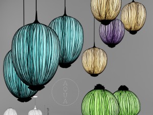 aqua-creations dippatable lamp or pendant 3D मॉडल