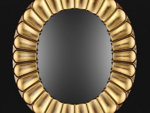 round mirror 3D Model