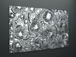 3d wall panels decor picture panel Modèle 3D
