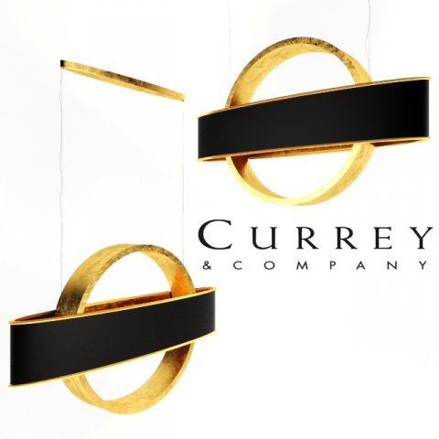 newgate rectangular chandelier currey company 3D Model .c4d .max .obj .3ds .fbx .stl .blend 