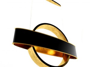 newgate rectangular chandelier currey company 3D Model