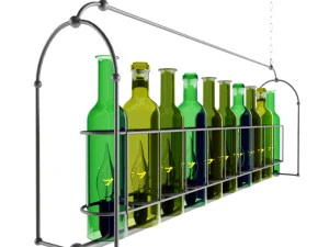 カレーシンシン長方形シャンデリア 3Dモデル