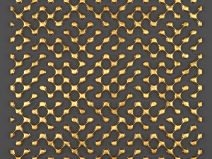3d wall panels decor grille Modelo 3D