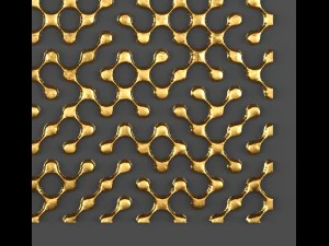 3d wall panels decor grille 3D Model