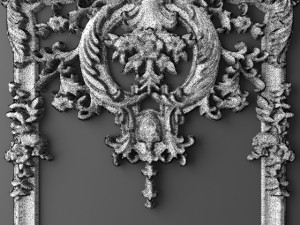 boiserie molding Modello 3D