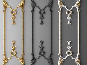boiserie molding 3D Model