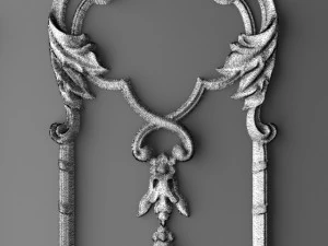 modanatura boiserie Modello 3D