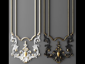 boiserie molding Modèle 3D