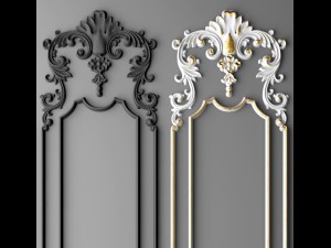 boiserie molding Modèle 3D