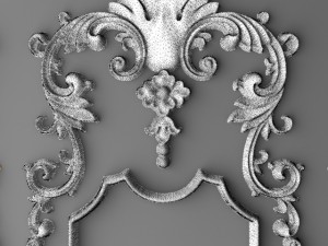 boiserie molding Modèle 3D