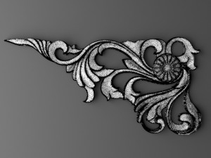 boiserie molding 3D Model