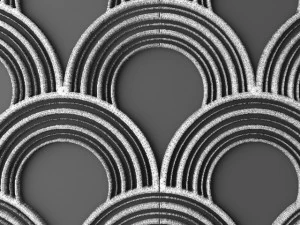 Futurismo de painel 3D Modelo 3D