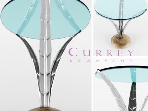 anna occasional table currey company 3D 모델