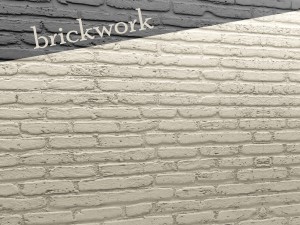 bricks wall Model 3D