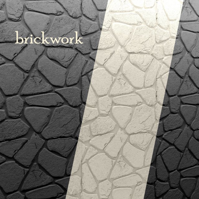bricks wall Model 3D .c4d .max .obj .3ds .fbx .stl .blend 