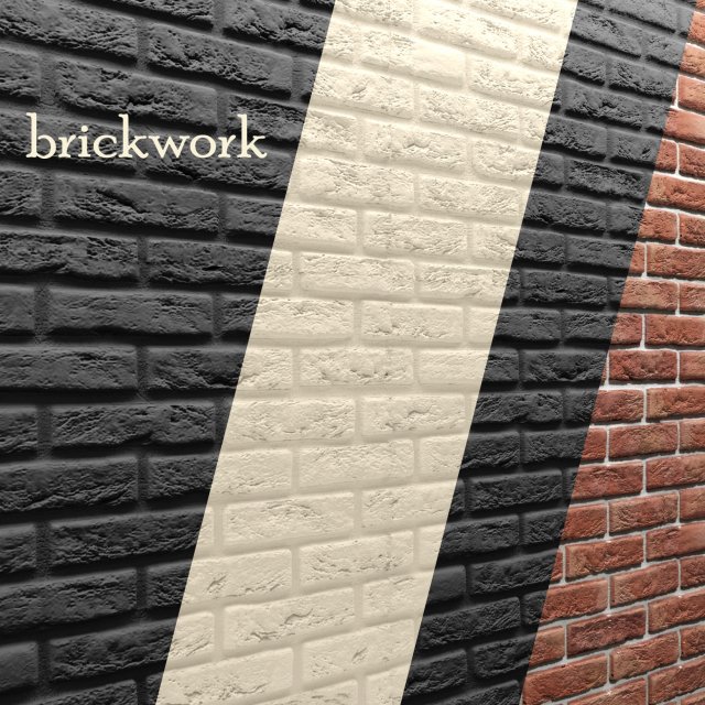 bricks wall Modelo 3D .c4d .max .obj .3ds .fbx .stl .blend 