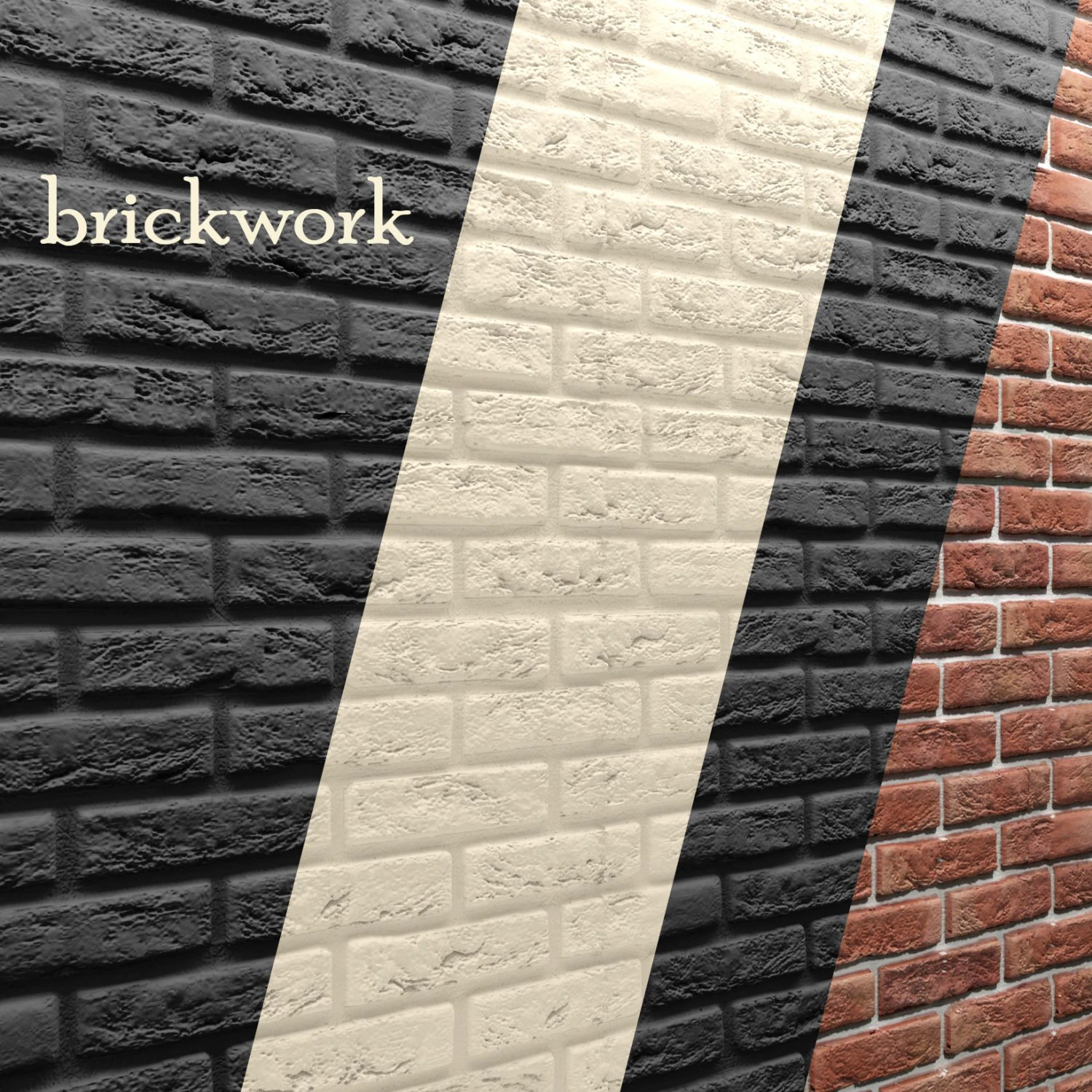 bricks wall 3D Model .c4d .max .obj .3ds .fbx .stl .blend 