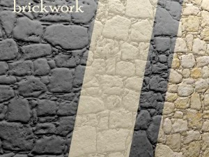 벽돌 벽 3D 모델